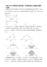 备考2024年中考数学核心素养专题七 几何图形的新定义问题练习附解析