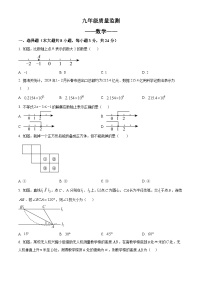 2024年吉林省长春市宽城区中考一模数学试题（原卷版+解析版）