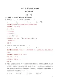 2024年中考押题预测卷（海南卷）数学（解析版）
