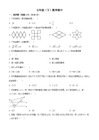 安徽省阜阳市界首市第五中学2023-2024学年七年级下学期期中数学试题（原卷版+解析版）