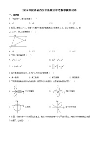 2024年陕西省西安市新城区中考模拟数学试题（原卷版+解析版）