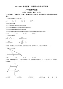 01，山东省聊城市莘县2023-2024学年八年级下学期期中数学试题