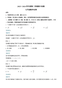 02，广东省江门市恩平市2023-2024学年七年级下学期期中数学试题