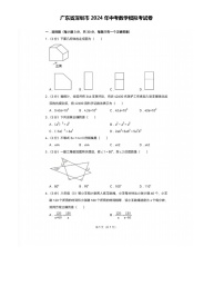 广东省深圳市 2024 年中考数学模拟考试卷（解析版）