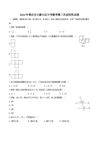 2024年重庆市大渡口区中考数学第二次适应性试卷（含解析）