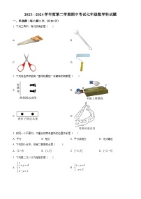 广东省江门市新会区葵城中学2023-2024学年七年级下学期期中数学试题（原卷版+解析版）