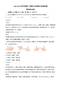 广东省佛山市2023-2024学年七年级下学期期中数学试题
