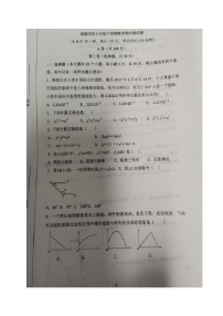 四川省成都市青白江区城厢学校2023-2024学年七年级下学期期中考试数学试题