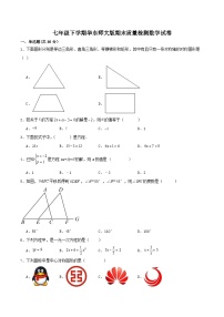 2022-2023学年（华东师大版）七年级下学期期末质量检测数学试卷