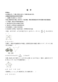 河南省洛阳市新安县2024届九年级下学期中考一模数学试卷(含答案)