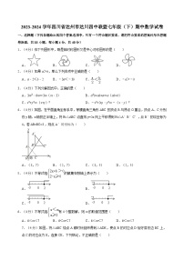 2023-2024学年四川省达州市达川四中联盟七年级（下）期中数学试卷