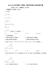 山东省威海市荣成市16校联盟（五四制）2023-2024学年七年级下学期期中考试数学试题