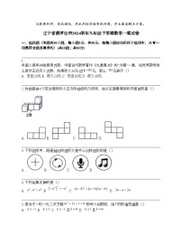 辽宁省葫芦岛市2024学年九年级下学期数学一模试卷