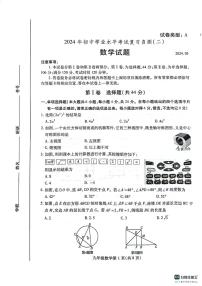 2024年山东省潍坊市潍城区中考二模数学试题