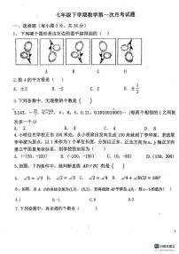 29，内蒙古赤峰市巴林左旗林东第三中学2023-2024学年七年级下学期期中考试数学试题