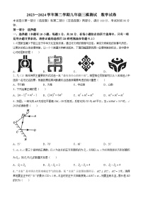 2024年广东省深圳市南山区第二外国语学校（集团）学府中学中考三模数学试题(无答案)