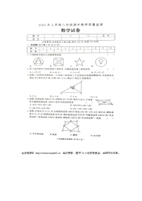 湖南省张家界市桑植县2023-2024学年八年级下学期4月期中考试数学试题