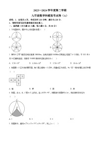 2024年广东省汕头市潮南区仙城初中学校中考一模数学试题（原卷版+解析版）