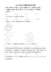 江西省赣州市瑞金市2023-2024学年九年级下学期期中数学试题（原卷版+解析版）