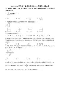 2024年辽宁省丹东市东港市中考数学二模试题