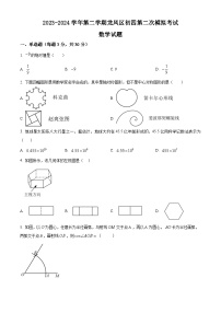 2024年黑龙江省大庆市龙凤区中考二模数学试题（原卷版+解析版）