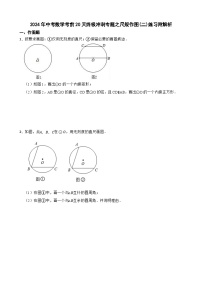 2024年中考数学考前20天终极冲刺专题之尺规作图(二)练习附解析