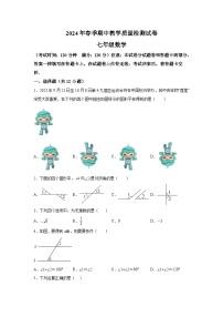 广西壮族自治区南宁市2023-2024学年七年级下学期期中数学试题（含解析）