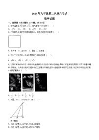 2024年山东省德州市中考二模数学试题（含答案）