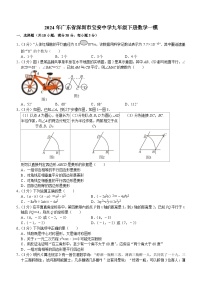 2024年广东省深圳市宝安中学九年级中考数学一模试卷（含答案）