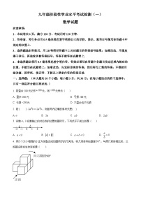 2024年山东省菏泽市牡丹区中考一模数学试题