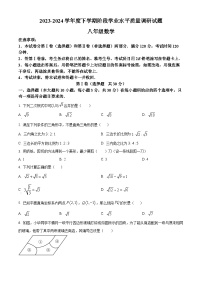 山东省临沂市河东区2023-2024学年八年级下学期期中数学试题（原卷版+解析版）