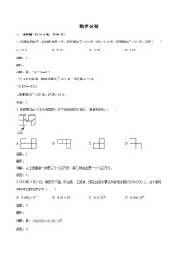 辽宁省2024届九年级下学期学业水平模拟考试（二）数学试卷(含解析)