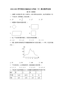 重庆市渝北区2022-2023学年七年级下学期期末数学试卷