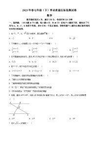 精品解析：重庆市彭水县、黔江区等部分学校2022-2023学年七年级下学期期末数学试题