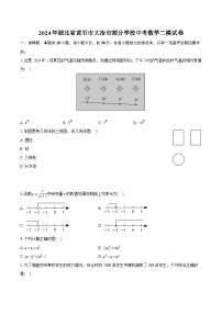 2024年湖北省黄石市大冶市部分学校中考数学二模试卷（含详细答案解析）
