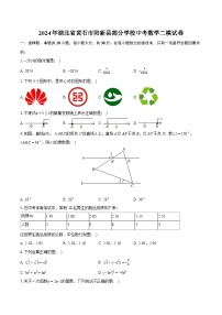 2024年湖北省黄石市阳新县部分学校中考数学二模试卷（含详细答案解析）