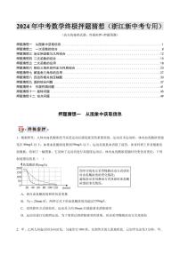 2024年中考终极押题猜想-数学（浙江新中考专用）（原卷版+解析版）