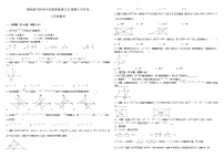 河南省南阳市桐柏县+方树泉中学2023-2024学年八年级下学期5月月考数学试题