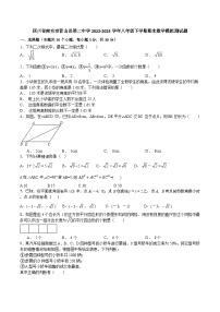四川省南充市营山县第二中学2022-2023学年八年级下学期期末数学模拟测试题