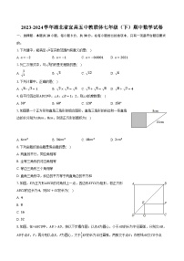 2023-2024学年湖北省宜昌五中教联体七年级（下）期中数学试卷（含解析）