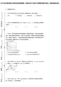 01，河南省周口市西华县奉母镇第一初级中学2023—2024学年八年级下学期数学期中测试