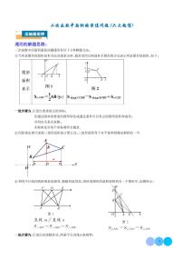 2024年中考数学二轮复习 二次函数中面积的最值问题（六大题型）（原卷版+含解析）