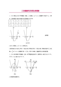 2024年中考数学二次函数压轴题专题18二次函数与几何交点问题(学生版+解析)