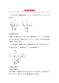 2024年中考数学二次函数压轴题专题24线段最值问题(学生版+解析)