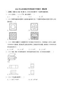 2024年山东省临沂市莒南县中考数学一模试卷（含解析）