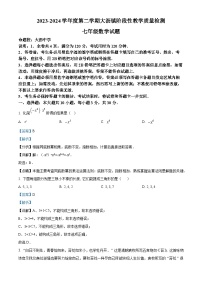 广东省佛山市南海区大沥镇初级中学2023-2024学年七年级下学期期中数学试题（学生版+教师版）