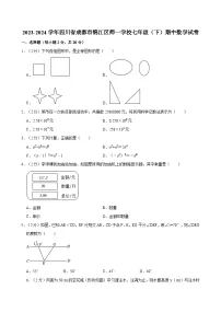 +四川省成都市锦江区师一学校2023-2024学年七年级下学期期中数学试卷