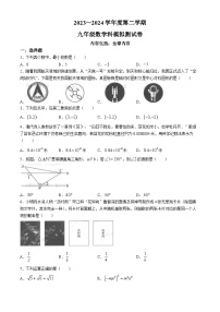 2024年广东省汕头市潮南区陈店实验学校中考三模数学试题