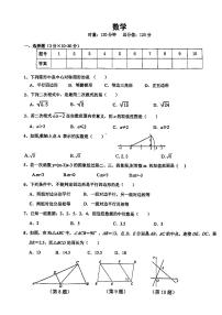 湖南省长沙市长沙县2023-2024学年八年级下学期6月月考数学试题