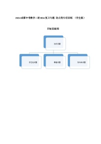 2024成都中考数学二轮B26复习专题 动点类专项训练 （含答案）